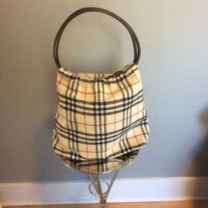 Authentic Burberry Wool Purse